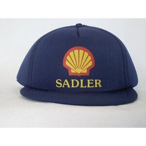 Vintage Shell Sadler Modular Space Rope Snapback Trucker Hat One Size Fits All